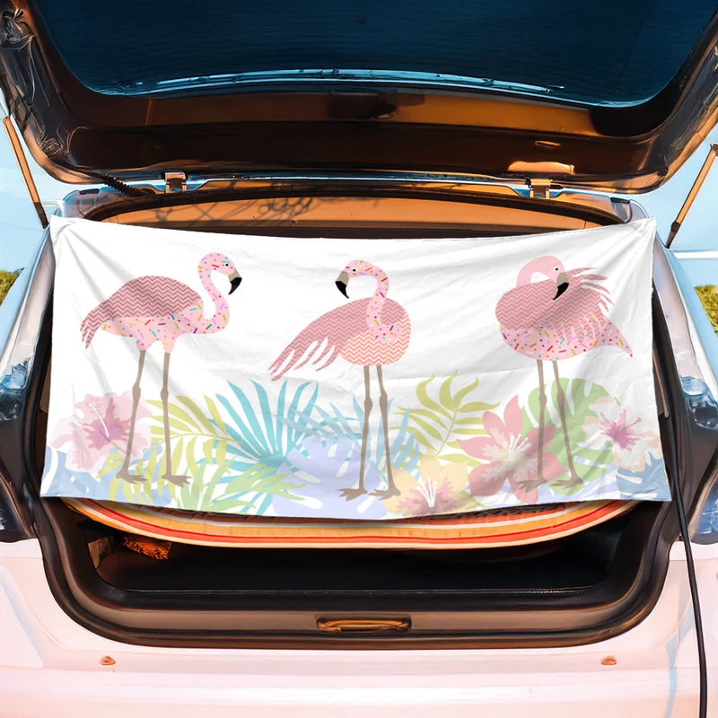 Kofferraummatte mit kreativem Flamingo-Design Skanto
