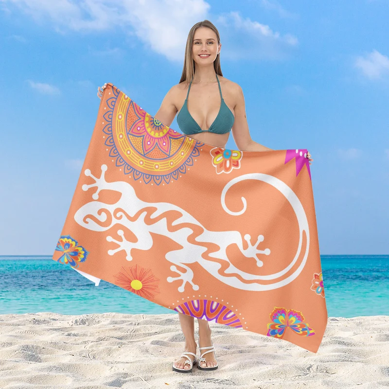 Strandtuch mit einzigartigem Unterwassermotiv Skanto