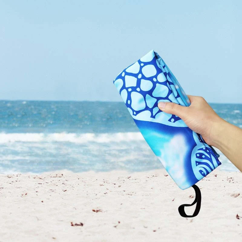 Strandtuch mit einzigartigem Meeresschildkröten-Design Skanto