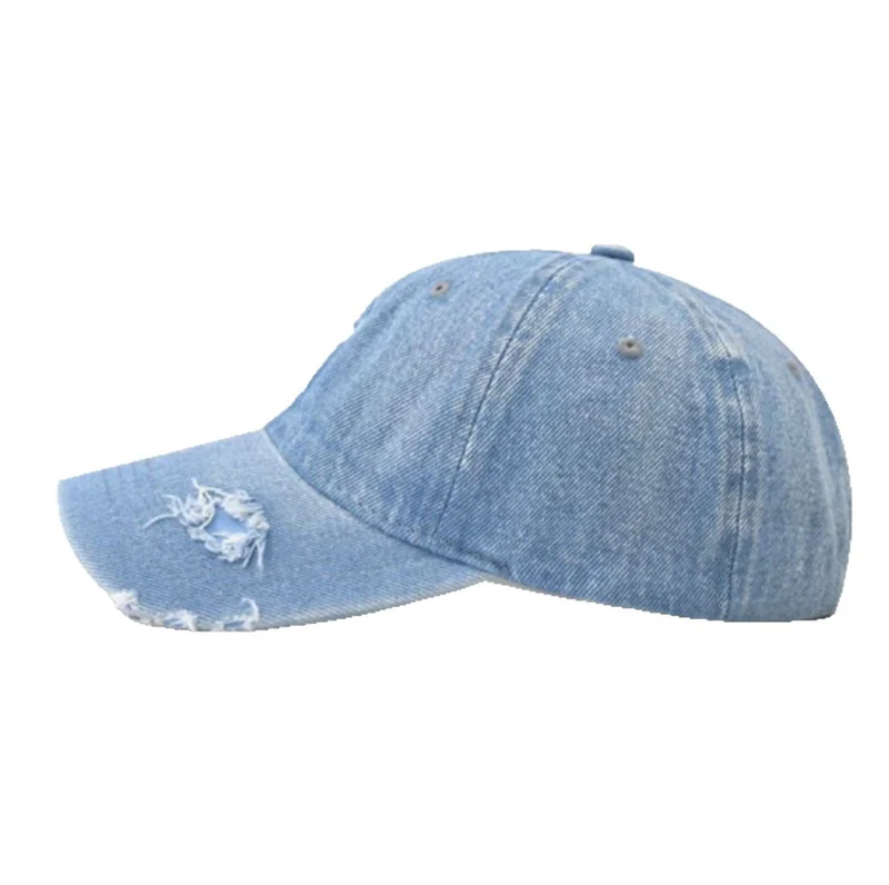 Damen Denim-Baseballcap im Used-Look Skanto 1784188163