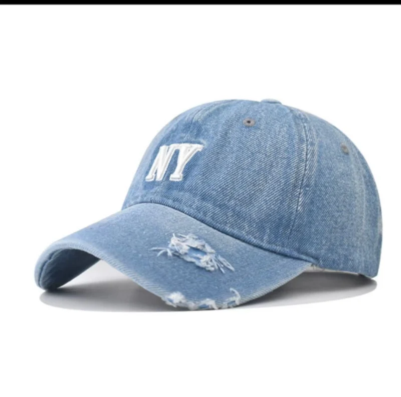 Damen Denim-Baseballcap im Used-Look Skanto 1784188163