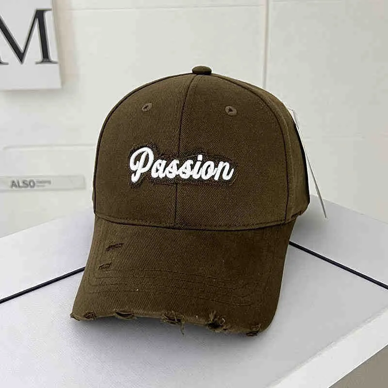 Damen lässige Cap im Used-Look Skanto