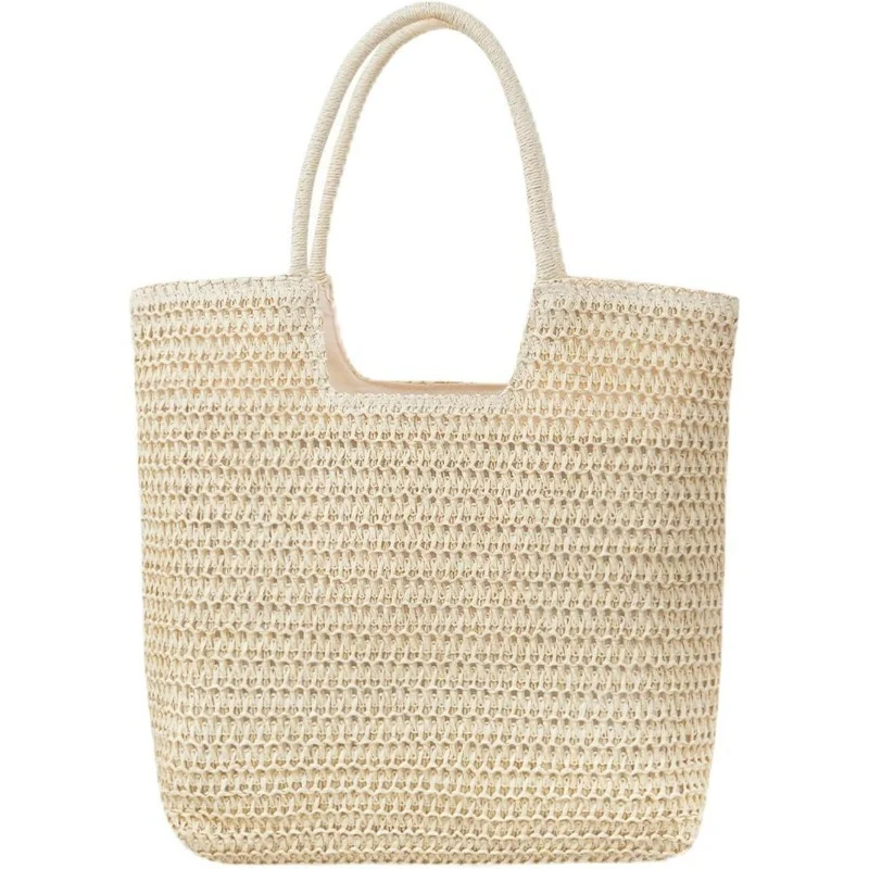 Strukturierter Makramee-Shopper Skanto