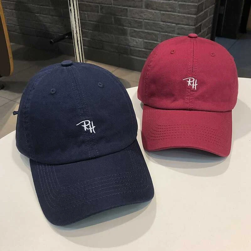 Herren Lässige Verstellbare Denim Baseball Cap Skanto