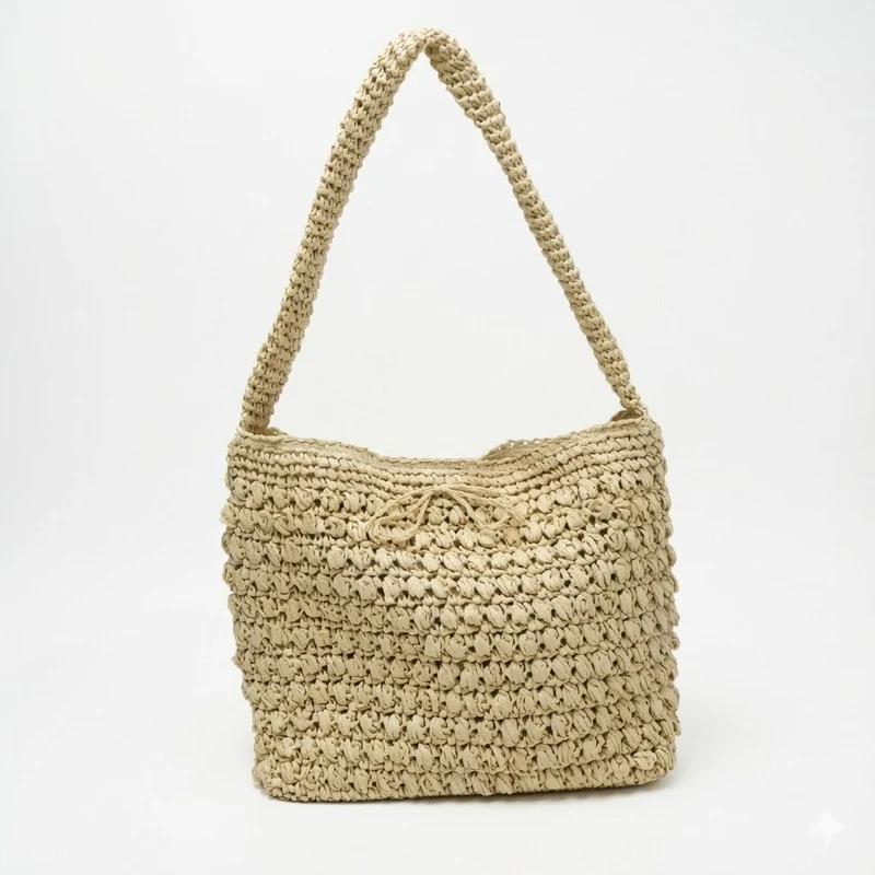 Handgemachte Makramee Tasche Skanto
