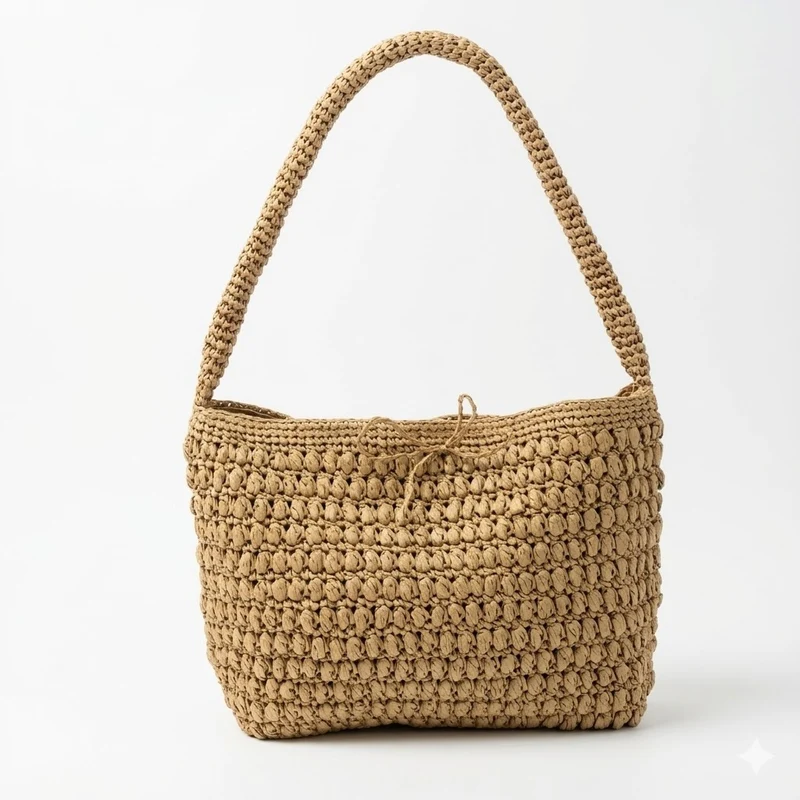 Handgemachte Makramee Tasche Skanto