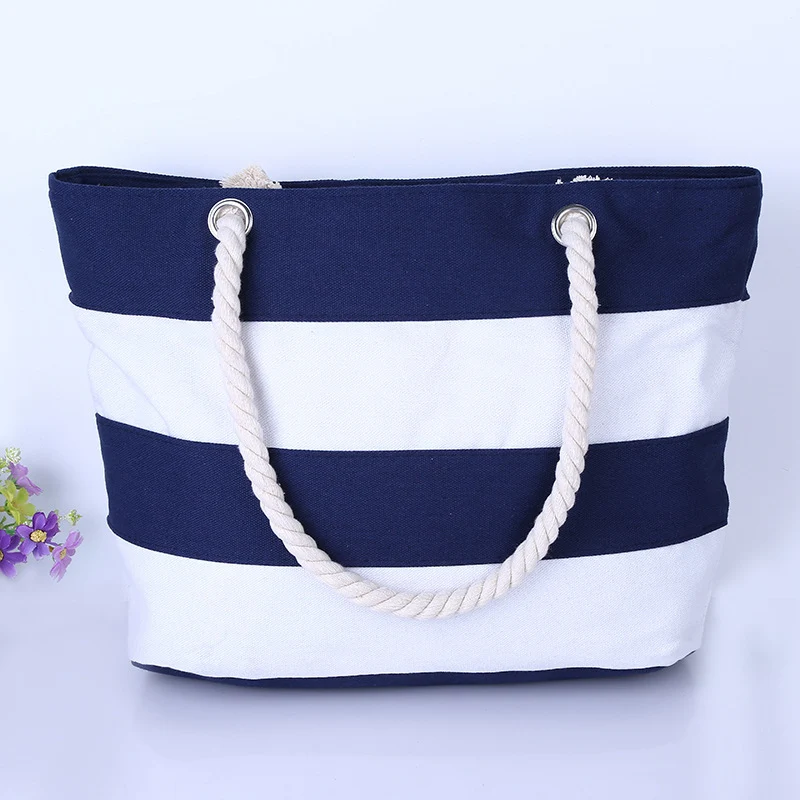 Große Canvas-Strandtasche Skanto