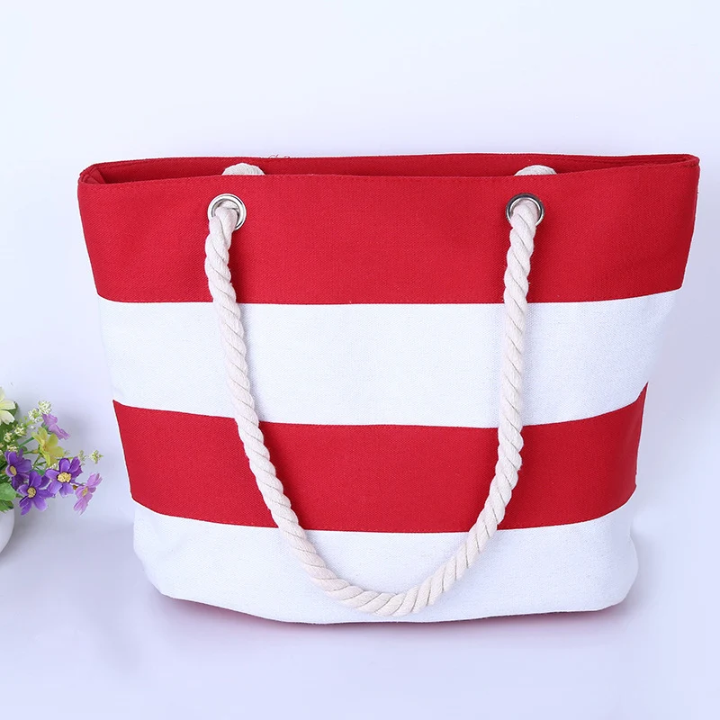 Große Canvas-Strandtasche Skanto