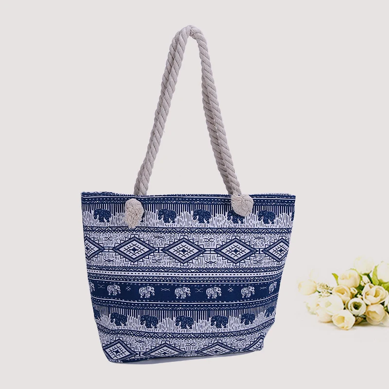 Große dekorative Strandtasche Skanto