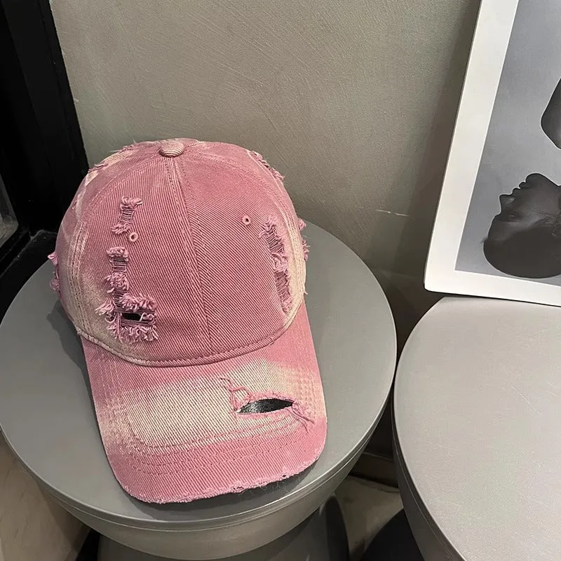 Herren Distressed Denim Cap Skanto 1784188541