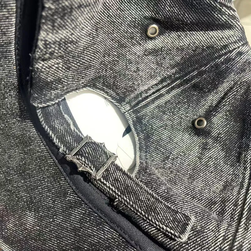 Baseballkappe aus Denim im Used-Look für Herren Skanto 1784188018