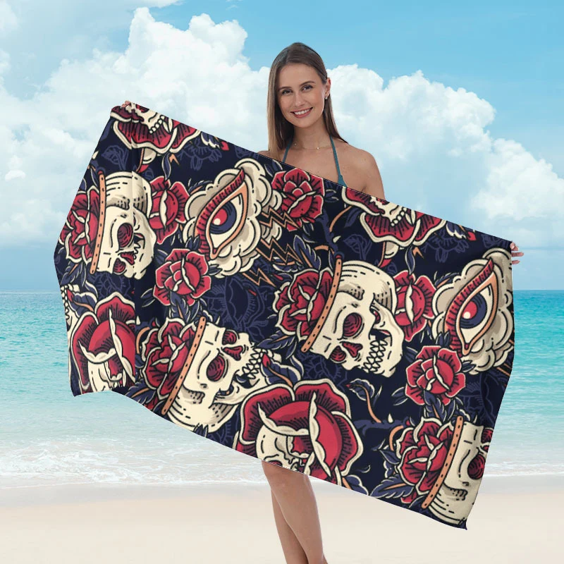 Strandtuch mit auffälligem Surf-Design Skanto