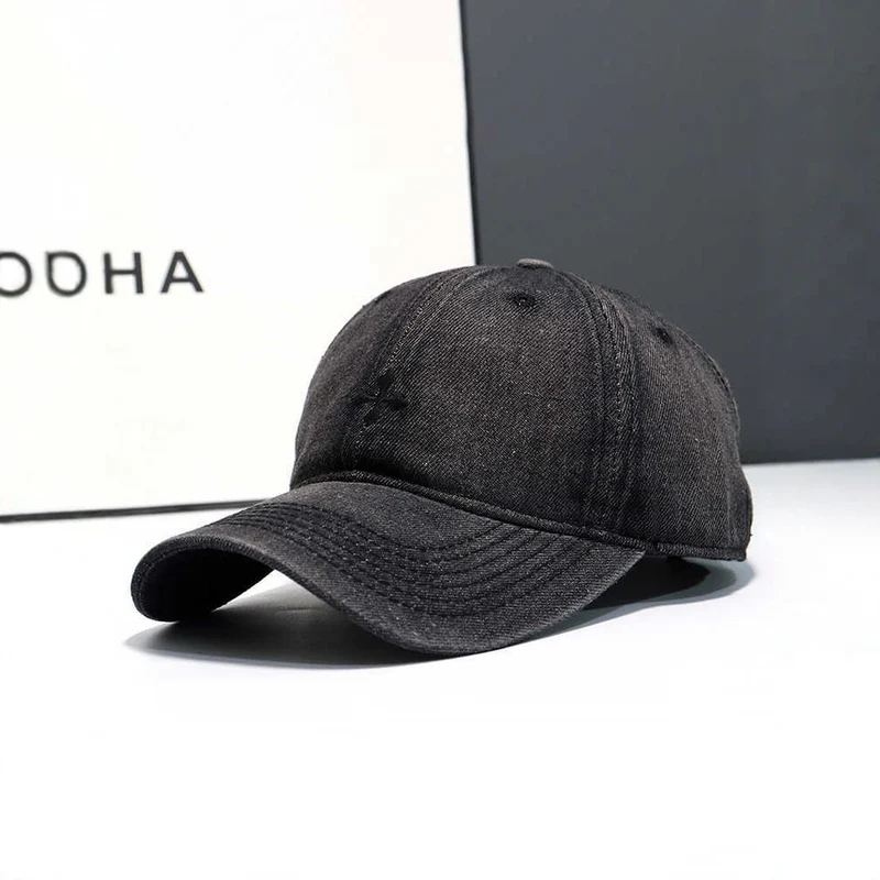 Verstellbare Denim-Kappe für Herren Skanto