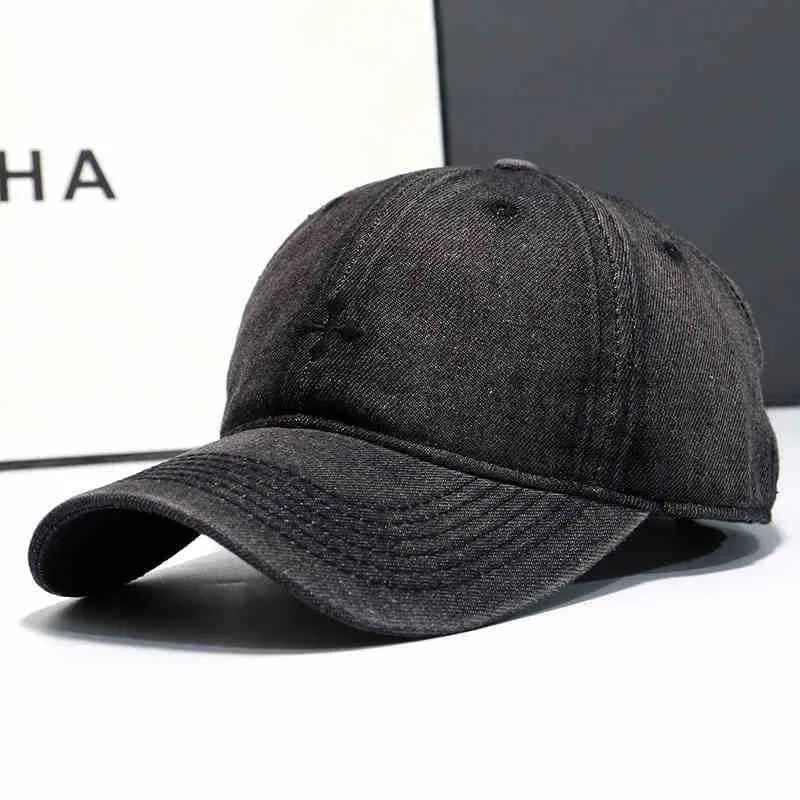 Verstellbare Denim-Kappe für Herren Skanto