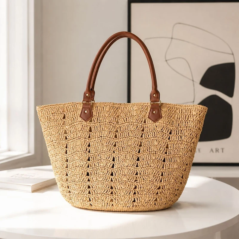 Handtasche mit einzigartigem Flechtdesign Skanto
