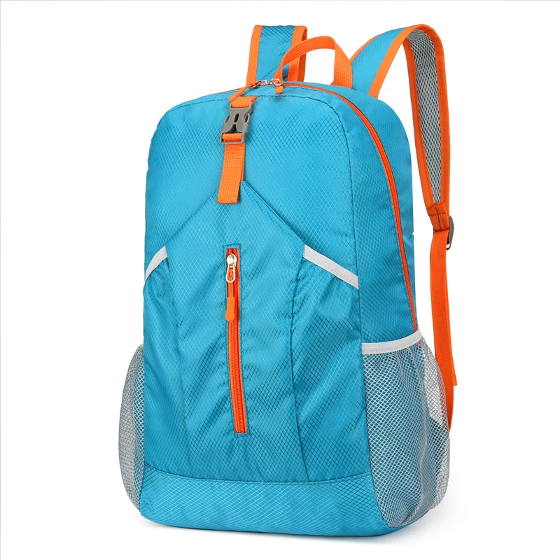 Unisex Nan Ultraleichter faltbarer Daypack mit Organizer-Taschen, wasserabweisendem Material und Netz-Seitentaschen Skanto