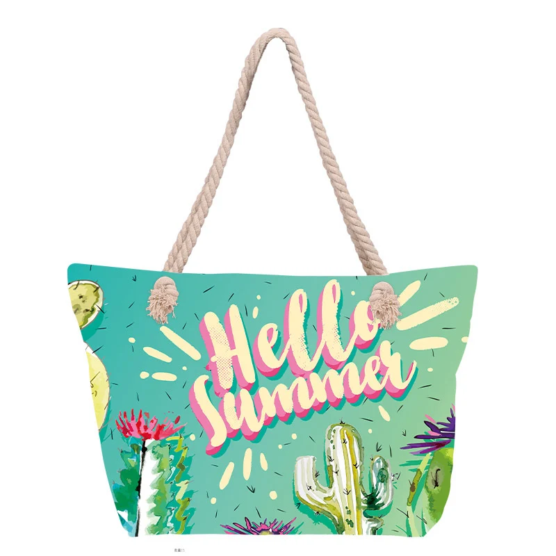 Strandtasche mit Blumendesign Skanto
