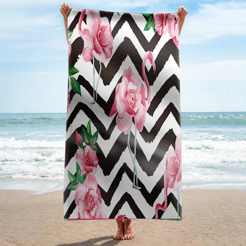 Strandtuch mit künstlerischem Mandala-Design Skanto