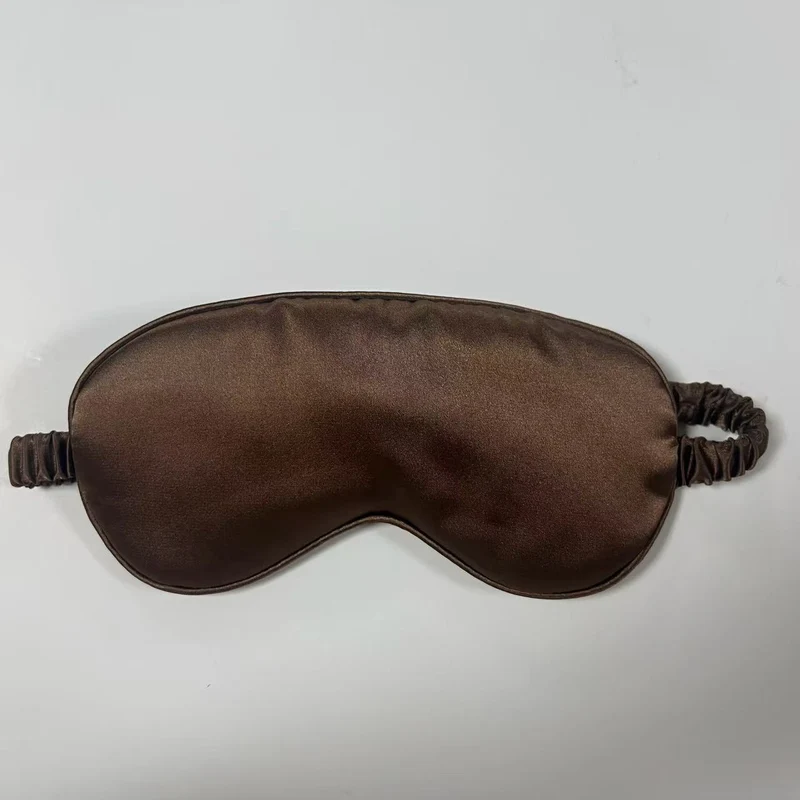 Unisex Nan Seiden-Schlafmaske mit ergonomischer Polsterung und verstellbarem Gummiband Skanto