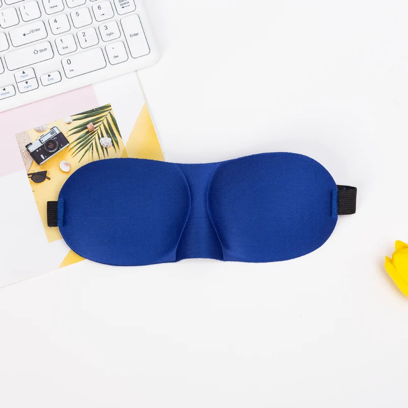 Skanto Unisex lichtblockierende Reisemaske mit thermoplastischer Nylonschale und breitem Komfortband Skanto