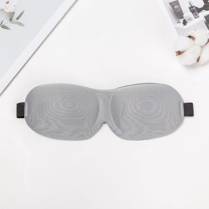 Skanto Unisex lichtblockierende Reisemaske mit thermoplastischer Nylonschale und breitem Komfortband Skanto
