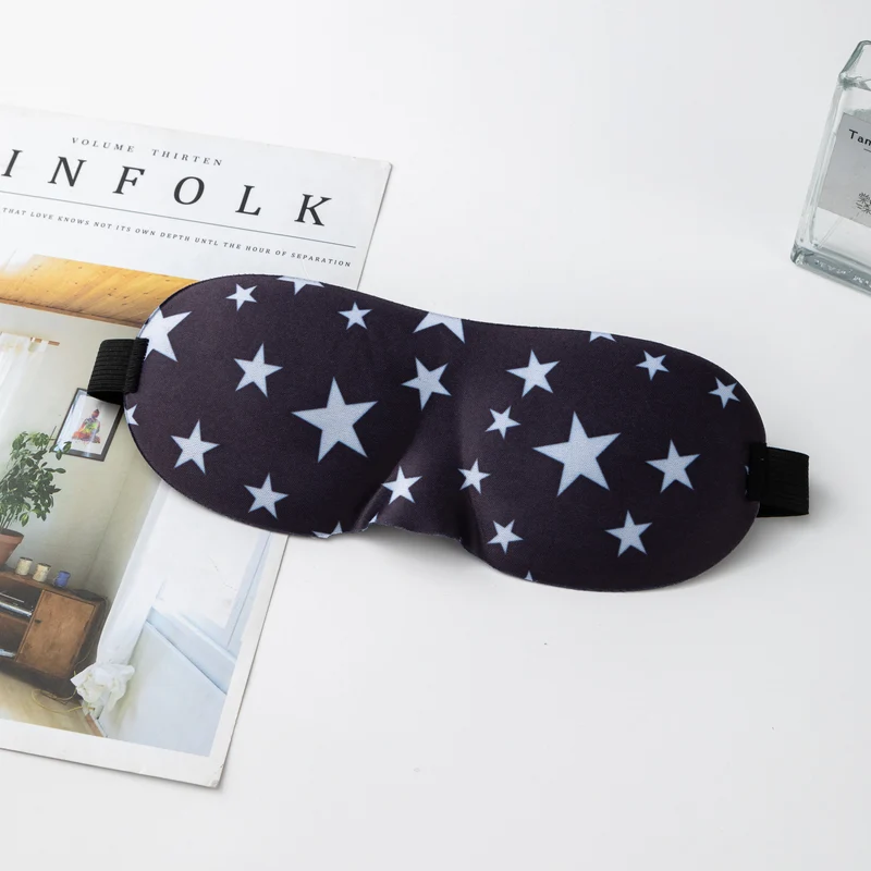 Skanto Unisex lichtblockierende Reisemaske mit thermoplastischer Nylonschale und breitem Komfortband Skanto
