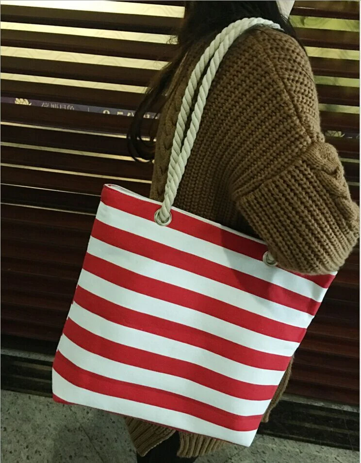 Robuste Strandtasche mit stabilen Seilgriffen Skanto