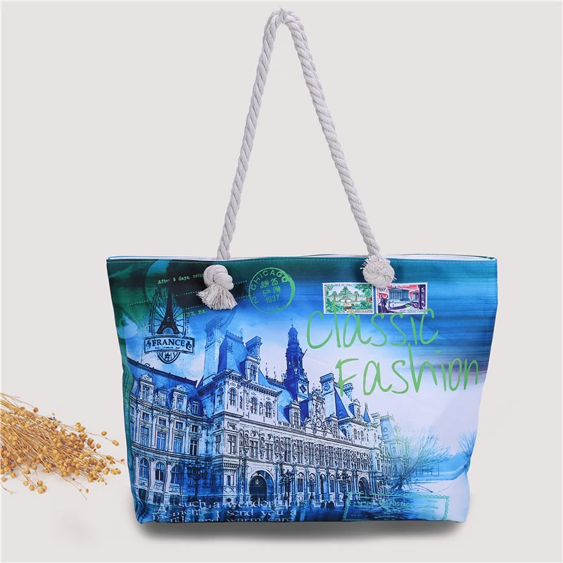 Geräumige Tragetasche und Strandtasche Skanto