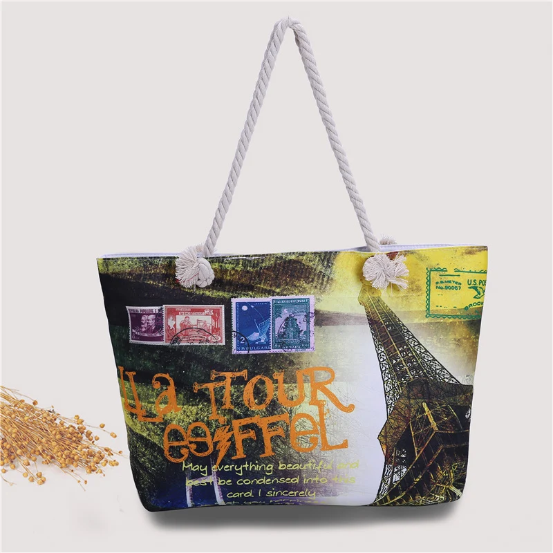 Geräumige Tragetasche und Strandtasche Skanto