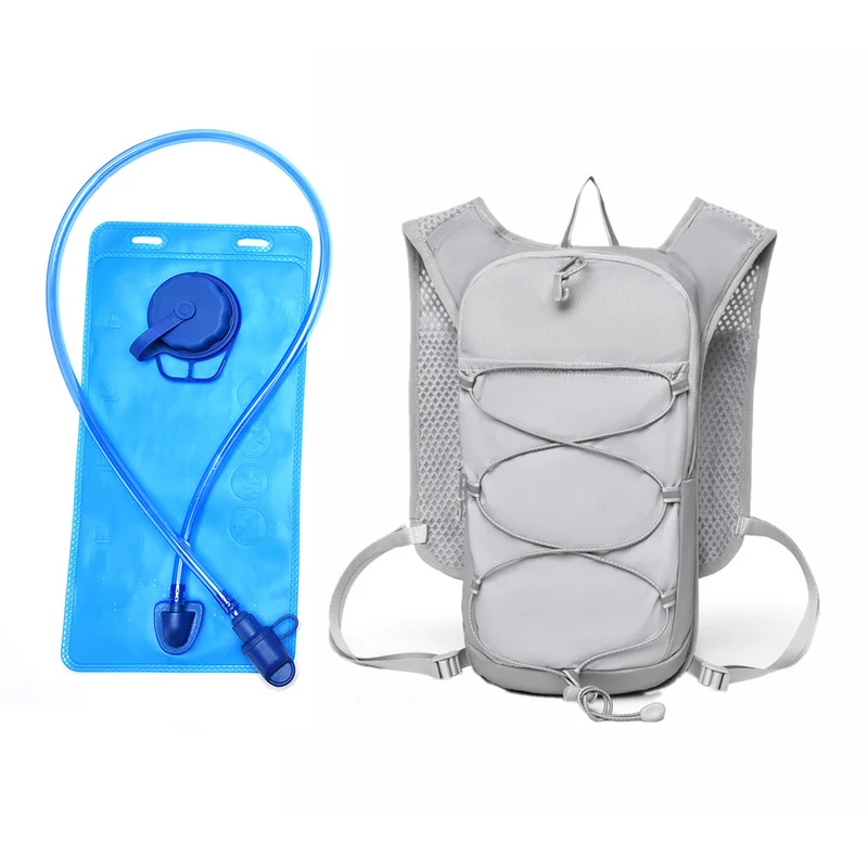 Leichter Unisex Trinkrucksack mit 2L Blase und atmungsaktivem Netz Skanto