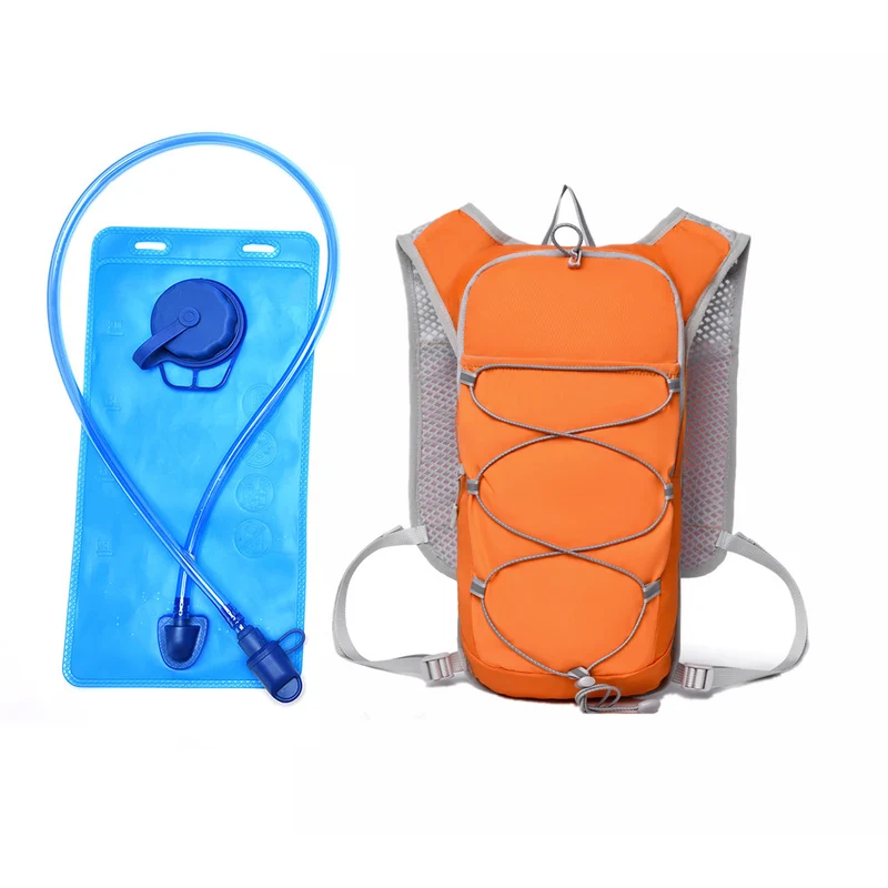 Leichter Unisex Trinkrucksack mit 2L Blase und atmungsaktivem Netz Skanto