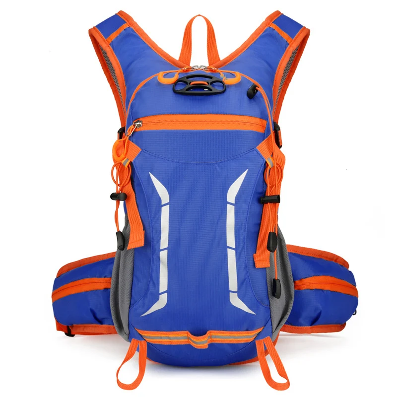 Leichter Unisex Trailrunning-Trinkrucksack mit Hüftgurttaschen, Trinkblasenfach und atmungsaktivem Rückenpolster Skanto