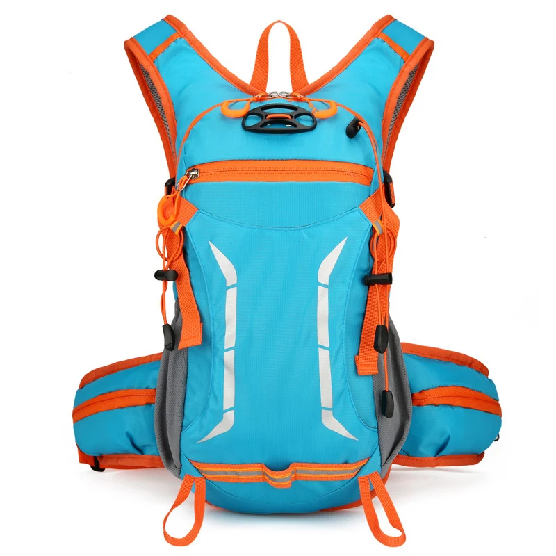 Leichter Unisex Trailrunning-Trinkrucksack mit Hüftgurttaschen, Trinkblasenfach und atmungsaktivem Rückenpolster Skanto
