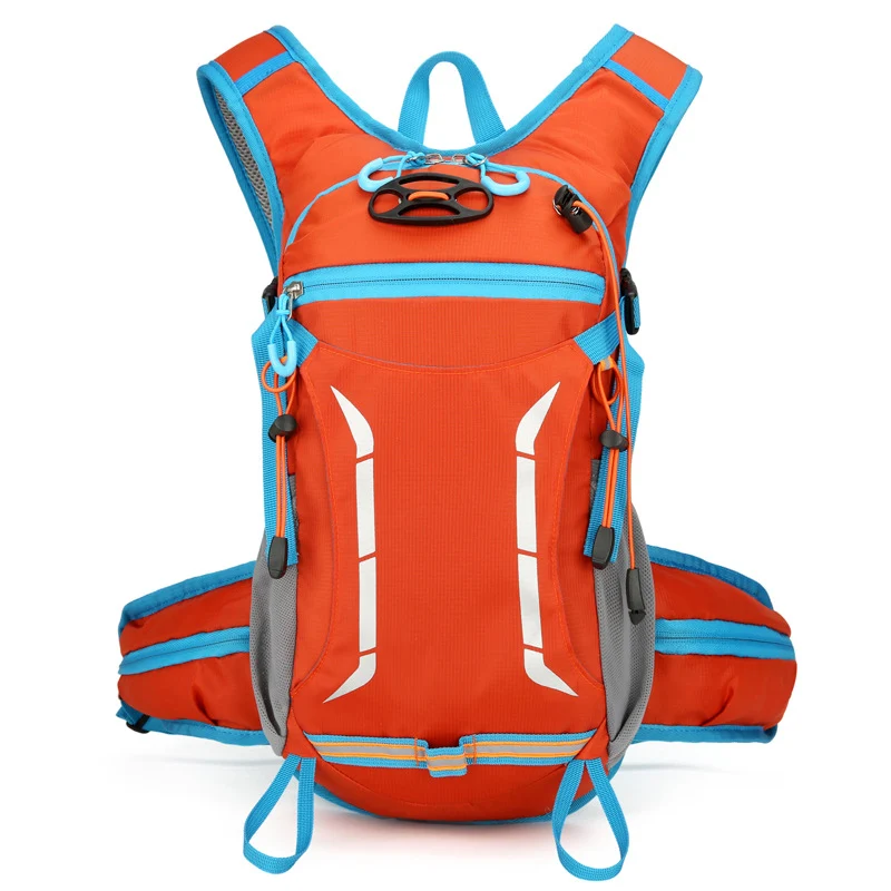 Leichter Unisex Trailrunning-Trinkrucksack mit Hüftgurttaschen, Trinkblasenfach und atmungsaktivem Rückenpolster Skanto