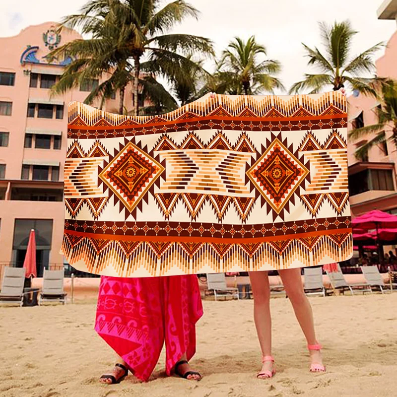 Stranddecke mit kreativem Kunst-Design Skanto