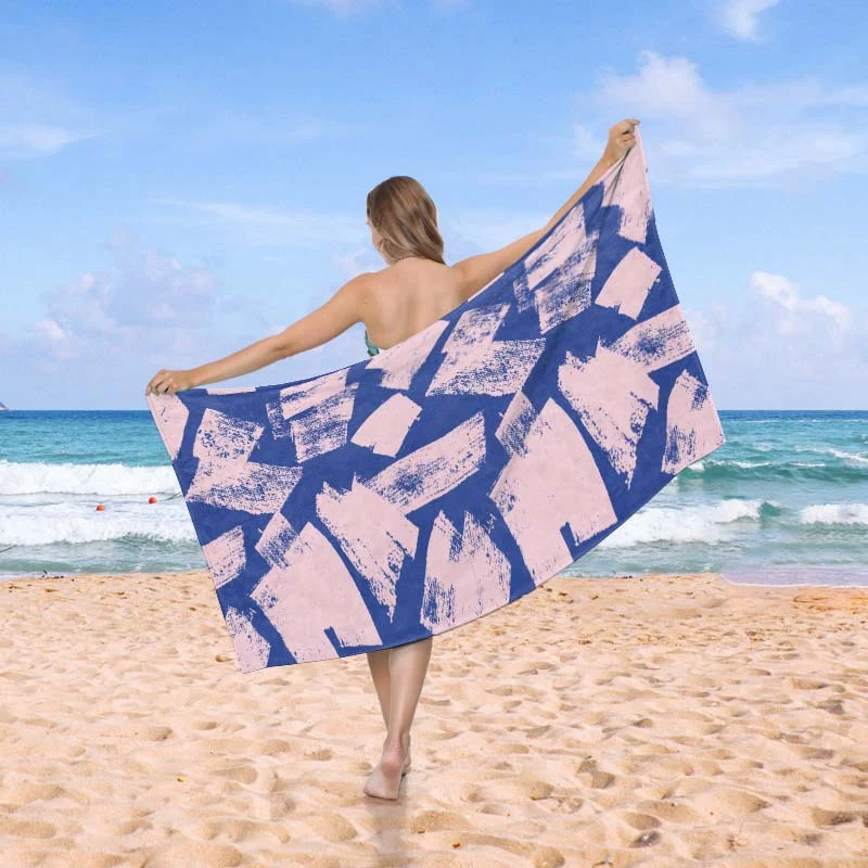Stranddecke im exklusiven Mosaik-Design Skanto