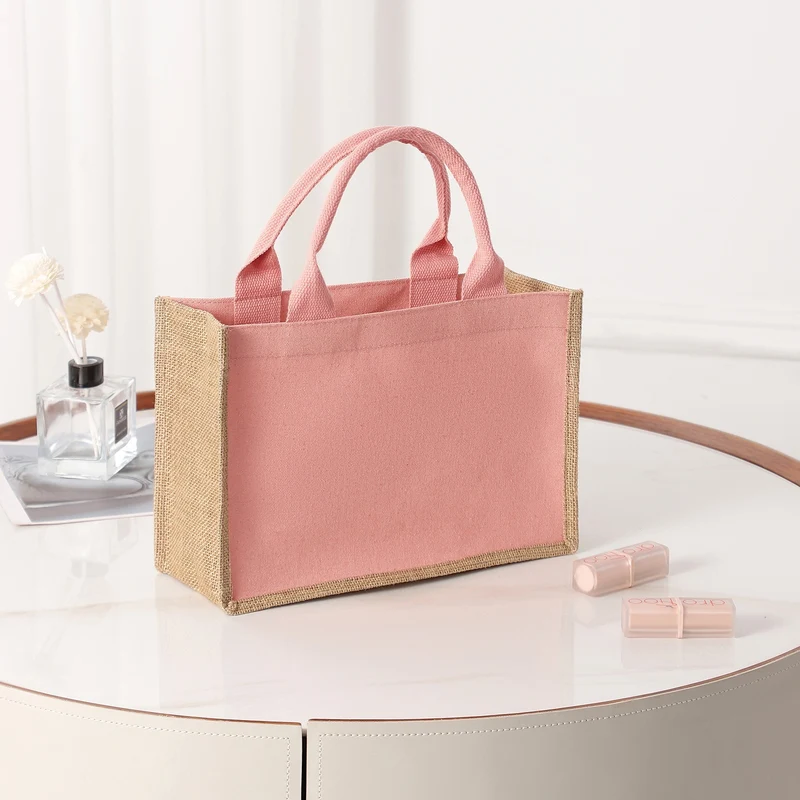 Geräumige Jutetasche mit verstärkten Griffen Skanto