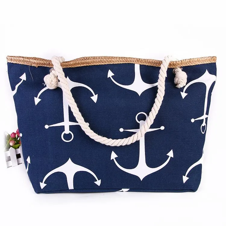 Strandtasche mit nautischem Anker-Design Skanto