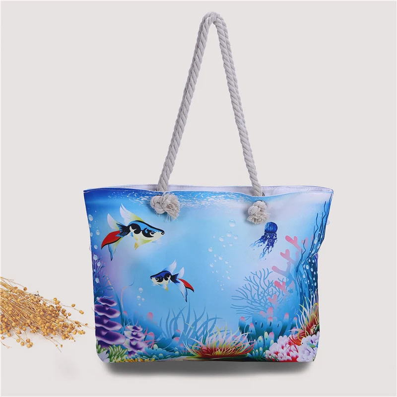 Strandtasche mit maritimem Design Skanto