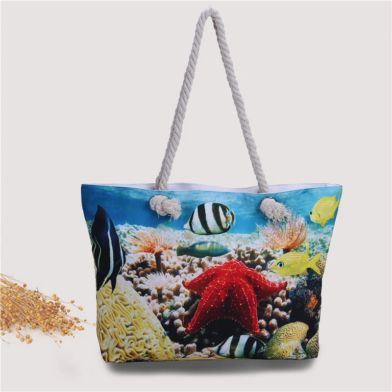 Strandtasche mit maritimem Design Skanto