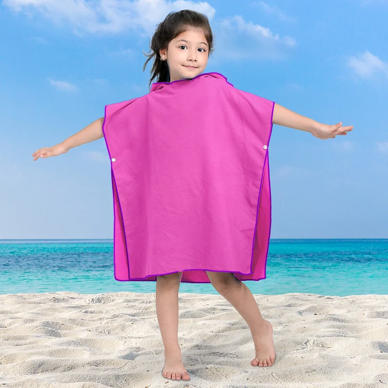 Mädchen Schwimm-Poncho Skanto
