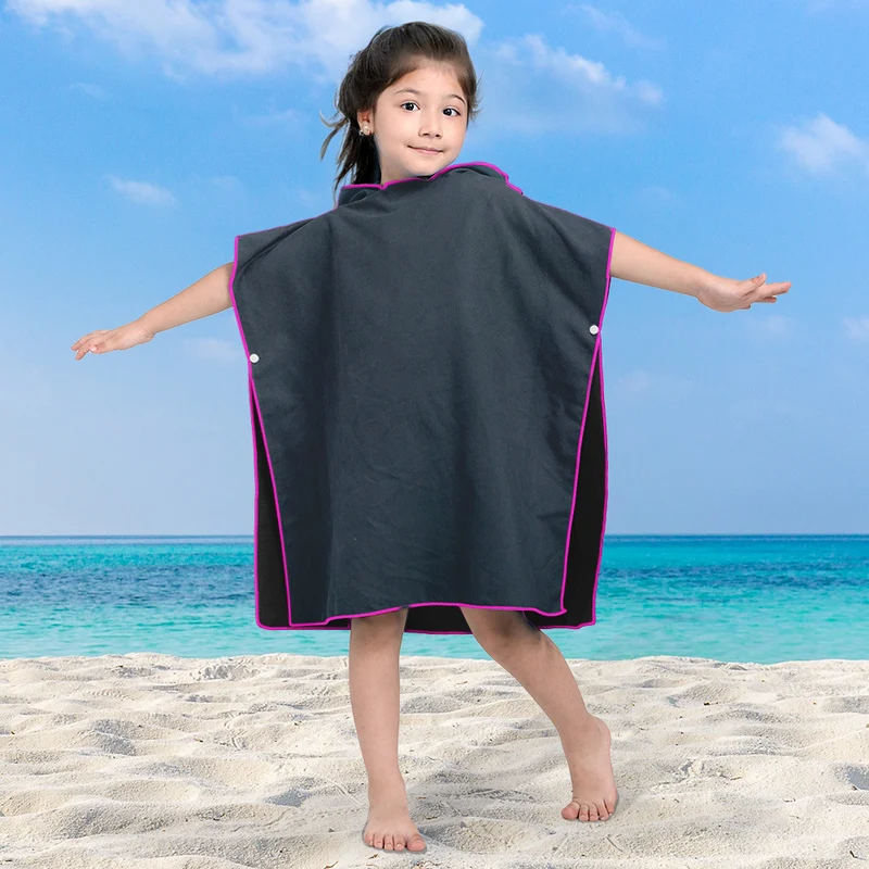 Mädchen Schwimm-Poncho Skanto