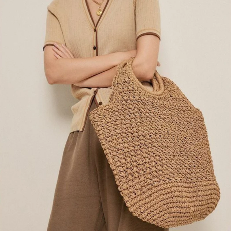 Handgewebte Makramee Tasche Skanto