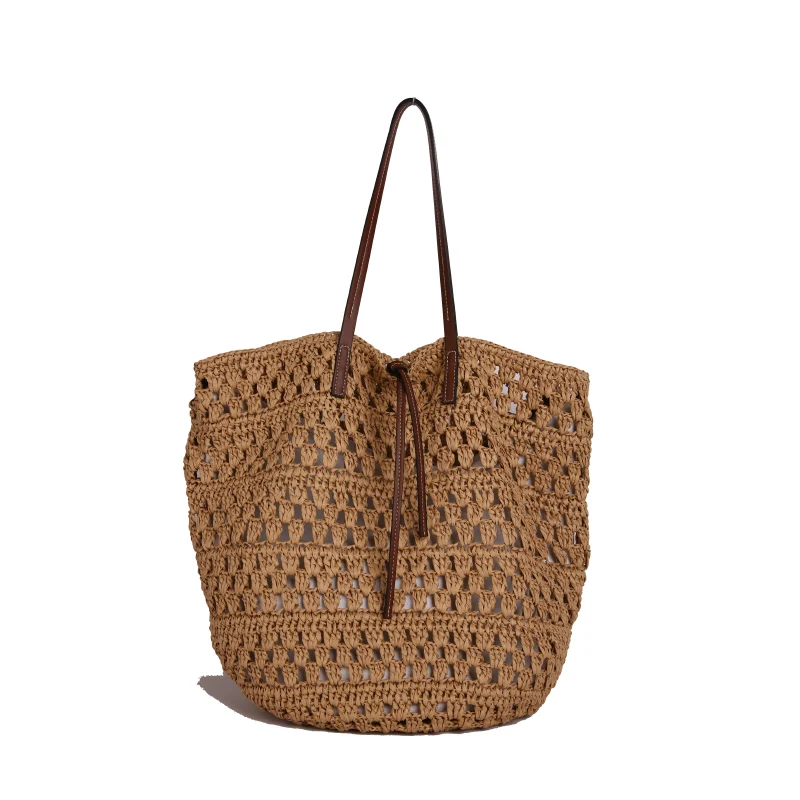 Handgewebte Makramee Strandtasche Skanto