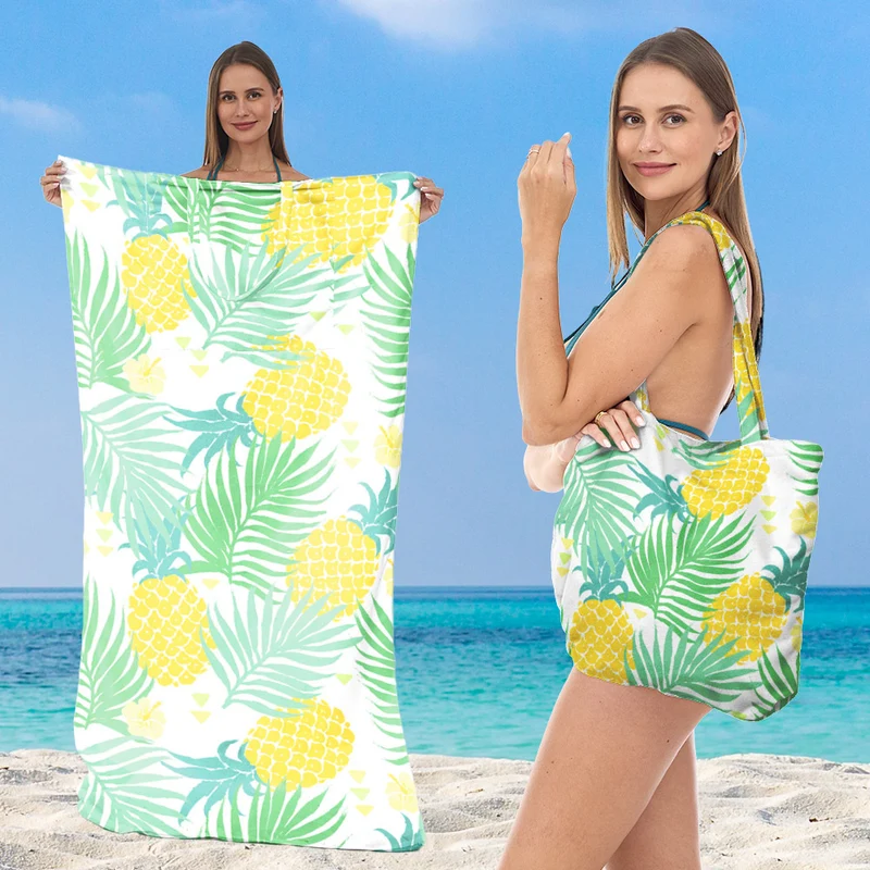 Multifunktionales Strandtuch und Tragetasche Skanto