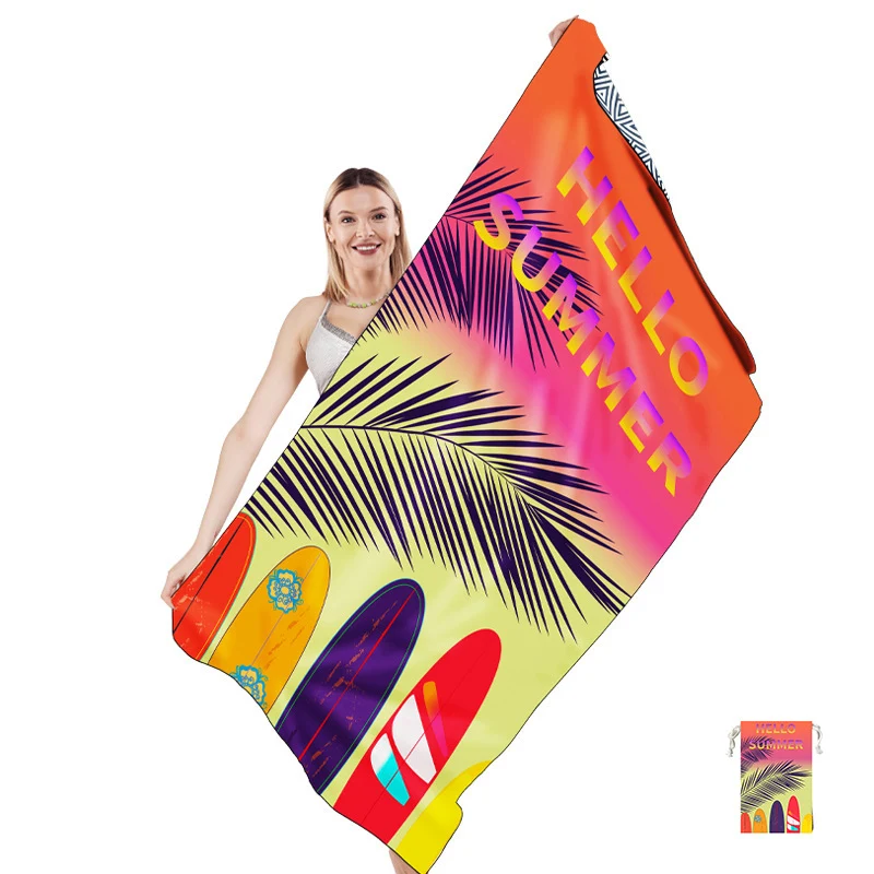Multifunktionales Strandtuch im kreativen Mandala-Design Skanto