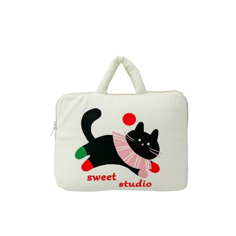Laptoptasche mit kreativem Katzenmuster Skanto