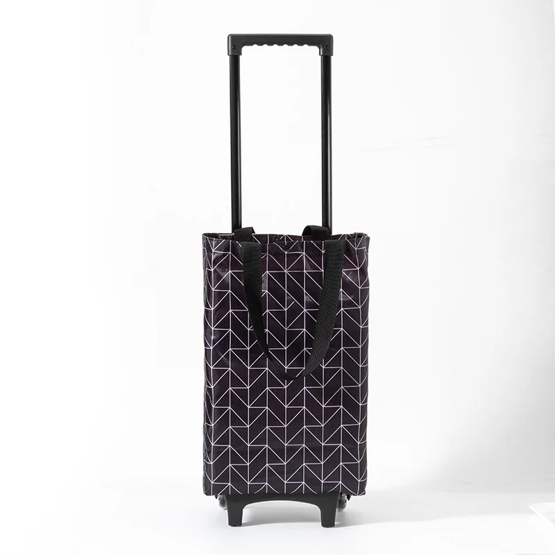 Praktische Rolltasche mit Blumenmuster Skanto