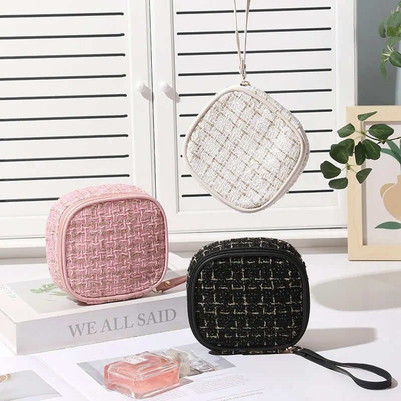 Elegante Kosmetiktasche mit hochwertiger Textur Skanto
