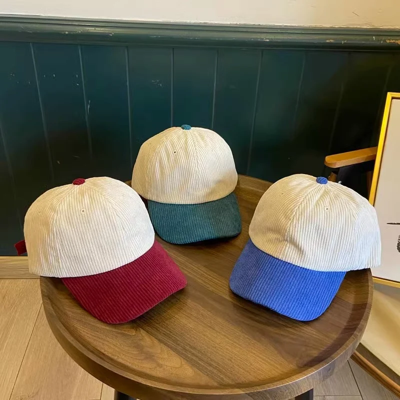 Baseballkappe aus Cord für Damen Skanto
